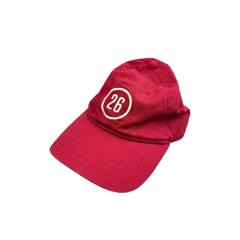 Station 26 Brewing Co Denver CO Hat Red Strapback Dad Cap Craft Beer Brewery 26